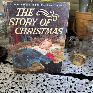 vintage children’s book The story of Christmas 1965