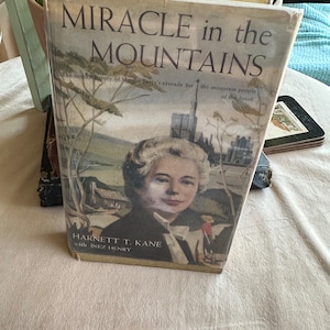 Vintage miracle in the mountains book 1956