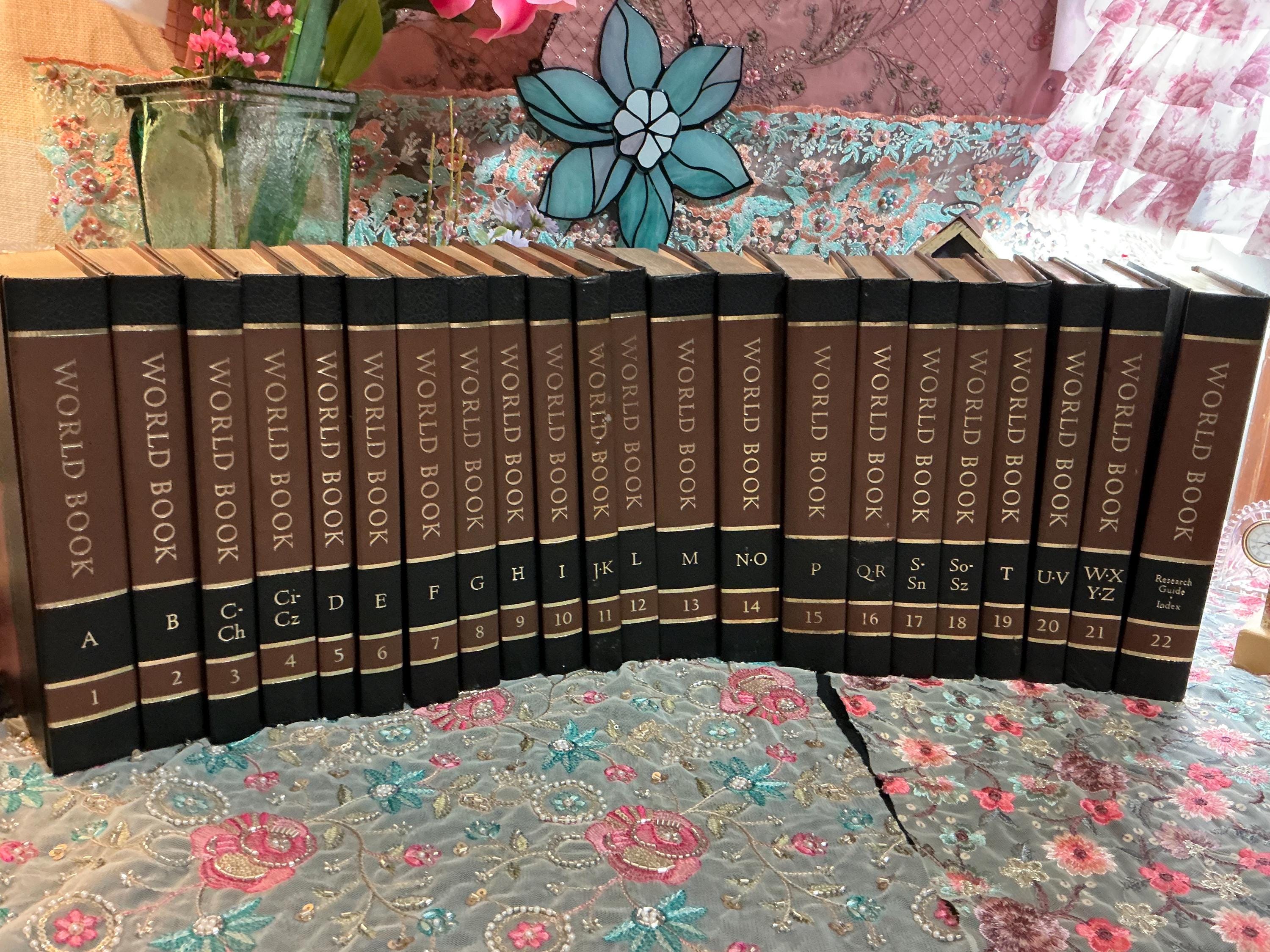 World Book Encyclopedia Set - Etsy