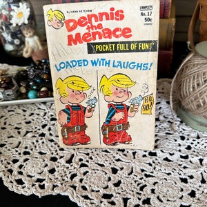 vintage Dennis the menace comic book1973