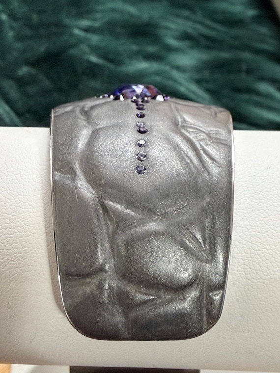 retired Swarovski pony bangle cuff - image 7