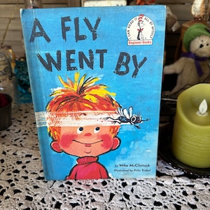 vintage A fly went by, children’s book 1958