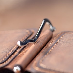 Close look of the money clip.