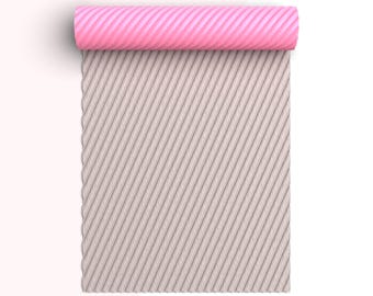 Rope Texture Roller For Polymer Clay, Diagonal Lines Clay Texture Rolling Pin, Polymer Clay Tool, Printable, Digital STL File, No: 1490