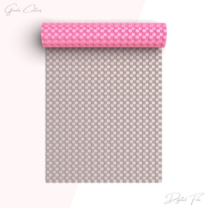 Rodillo texturizador con estampado de cuadros vichy para arcilla polimérica, rodillo texturizador para arcilla textil, herramienta para arcilla polimérica, imprimible, archivo STL digital, n.° 1464