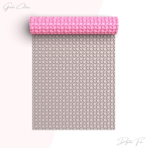 Abstract Texture Roller For Polymer Clay, Geometric Clay Texture Roller, Printable File, Digital STL File, No: 1530