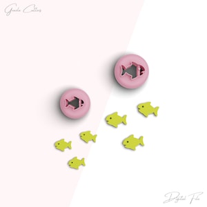 Taglierina per argilla polimerica estiva, mini taglierine per argilla polimerica estiva, taglierina per orecchini Sea Life, 2 dimensioni incluse, file STL digitale, n.: 359