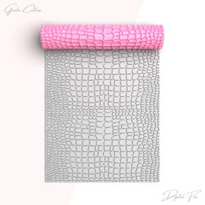 Alligator Skin Texture Roller For Polymer Clay, Animal Skin Clay Texture Rolling Pin, Polymer Clay Tool, Printable, STL File, No: 1494