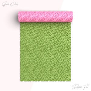 Mini Leaves Texture Roller For Polymer Clay, leafy Clay Texture Rolling Pin, Polymer Clay Tool, Printable File, Digital STL File, No: 1405