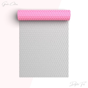 Abstract Squares Texture Roller For Polymer Clay, Abstract Clay Texture Rolling Pin, Polymer Clay Tool, Printable, Digital STL File,No: 1470