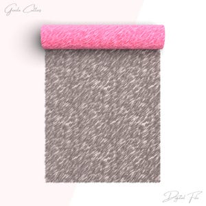 May include: A digital file of a pink and gray fabric pattern with a textured, brushed look. The pattern is made up of thin, diagonal lines.