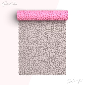 Leaves Texture Roller For Polymer Clay, Leaf Clay Texture Roller, Printable File, Digital STL File, No: 1556