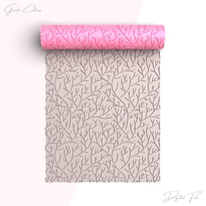 Tree Branches Texture Roller For Polymer Clay, Halloween Clay Texture Rolling Pin, Polymer Clay Tool, Printable, Digital STL File, No: 1493