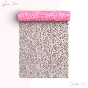 Coral Texture Roller For Polymer Clay, Ocean Clay Texture Roller, Printable File, Digital STL File, No: 1578