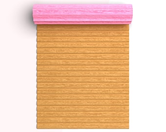 Wooden Wall Texture Roller For Polymer Clay, Wood Planks Clay Texture Rolling Pin, Polymer Clay Tool, Digital STL File, No: 1438