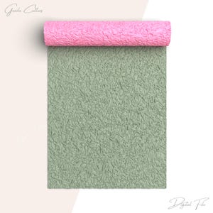 May include: A digital file of a green and pink textured pattern. The pattern is a repeating design of small, irregular shapes.