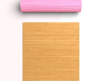 Wood Stripes Texture Roller For Polymer Clay, Wood Clay Texture Rolling Pin, Polymer Clay Tool, Printable, Digital STL File, No: 1427