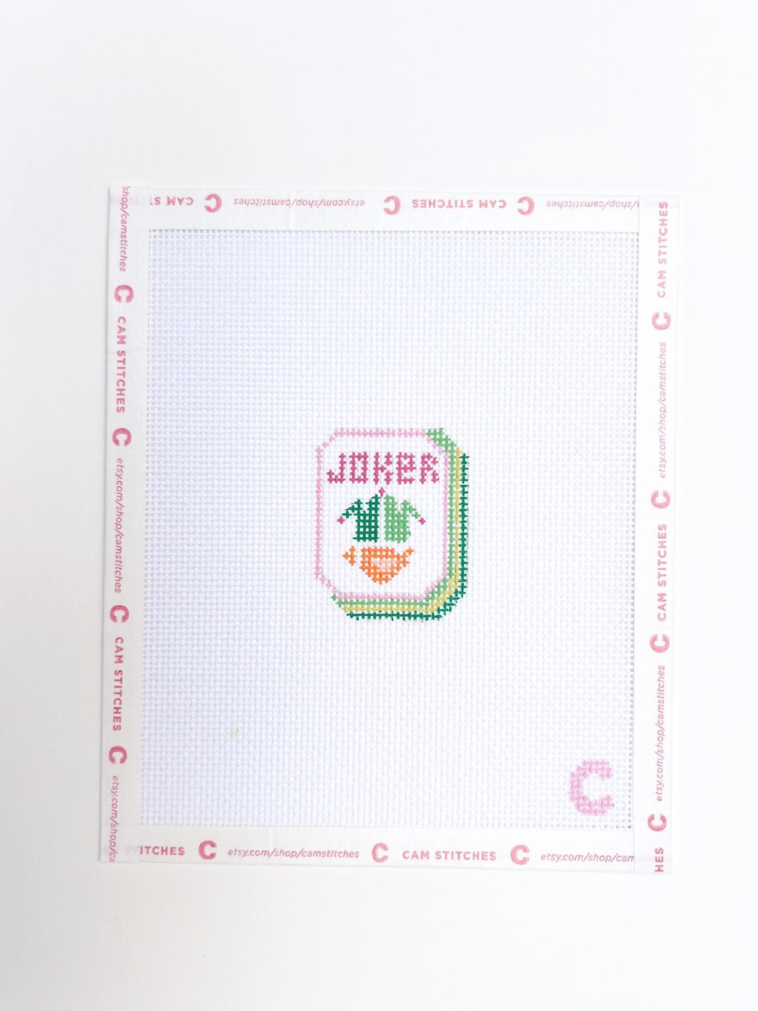 Mini Joker Mahjong Tile Canvas, Patch or Bag Charm - Etsy