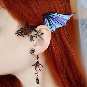 Dragon Fantasy Unique Ear Cuff