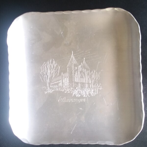Pewter Serving Tray Etsy