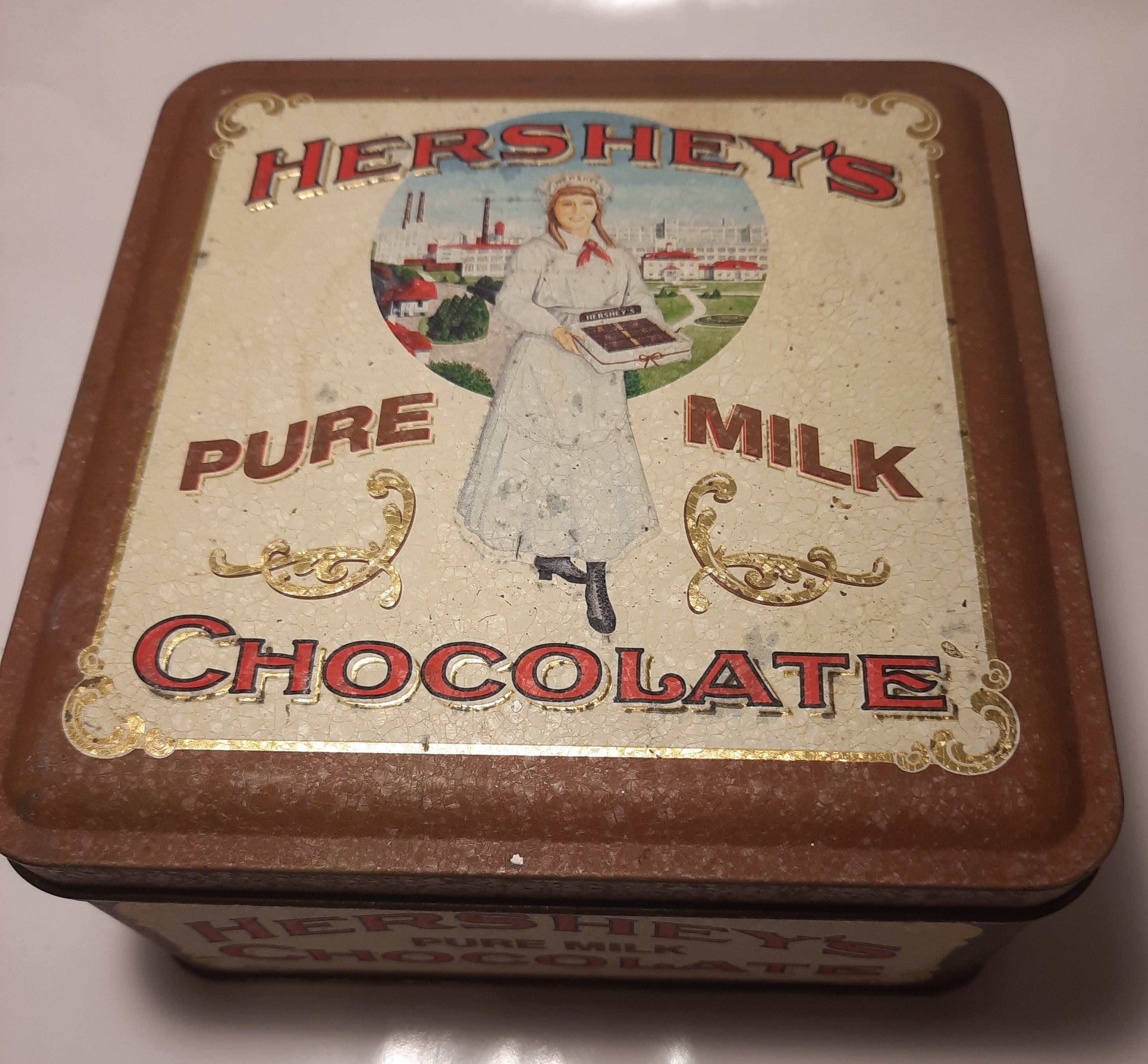 80's！HERSHEY'S ハーシー ヴィンテージ・ティン缶/２種 80's！HERSHEY'S ハーシー ヴィンテージ・ティン缶/2種 - メルカリ