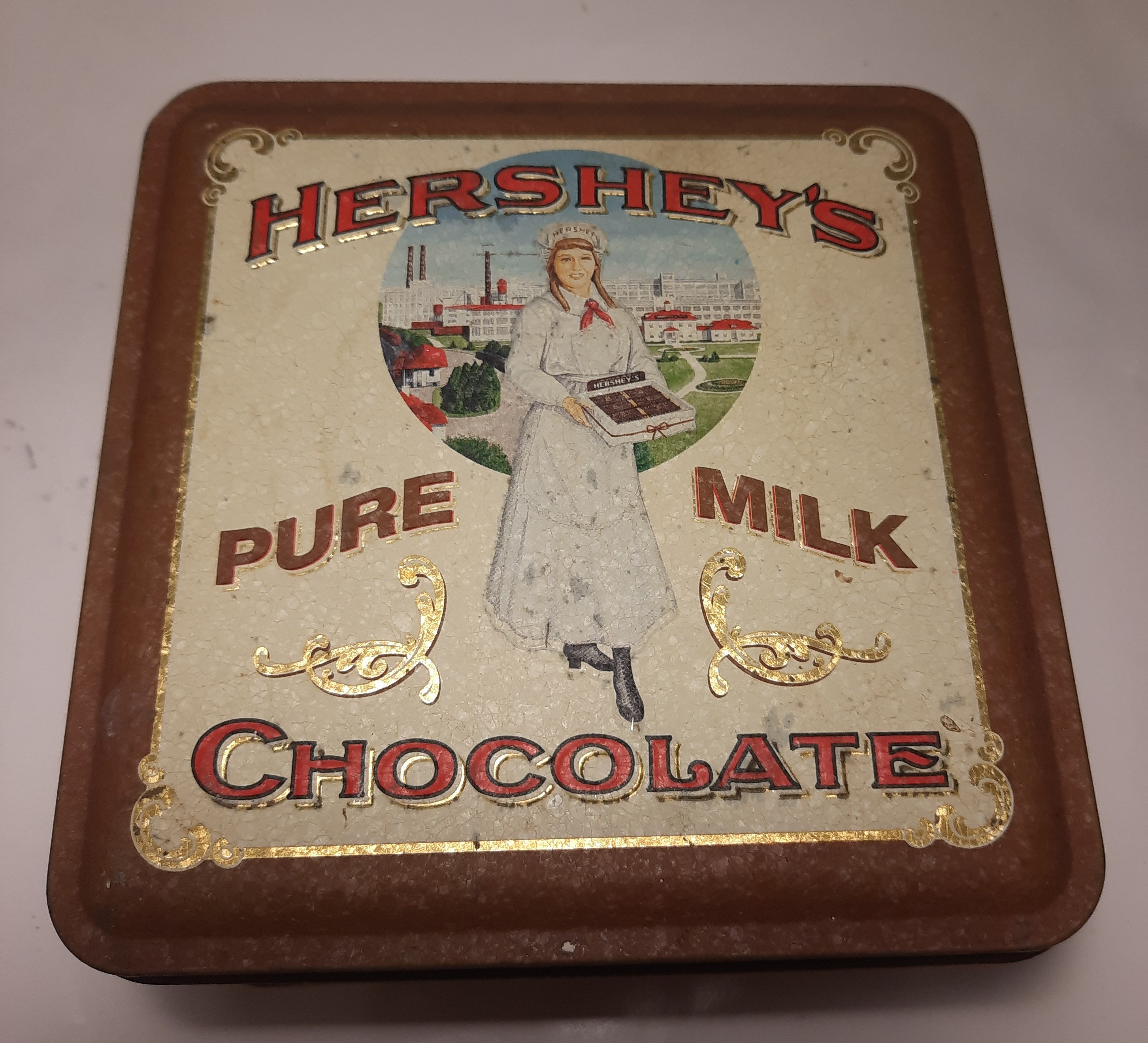 80's！HERSHEY'S ハーシー ヴィンテージ・ティン缶/２種 80's！HERSHEY'S ハーシー ヴィンテージ・ティン缶/2種 - メルカリ