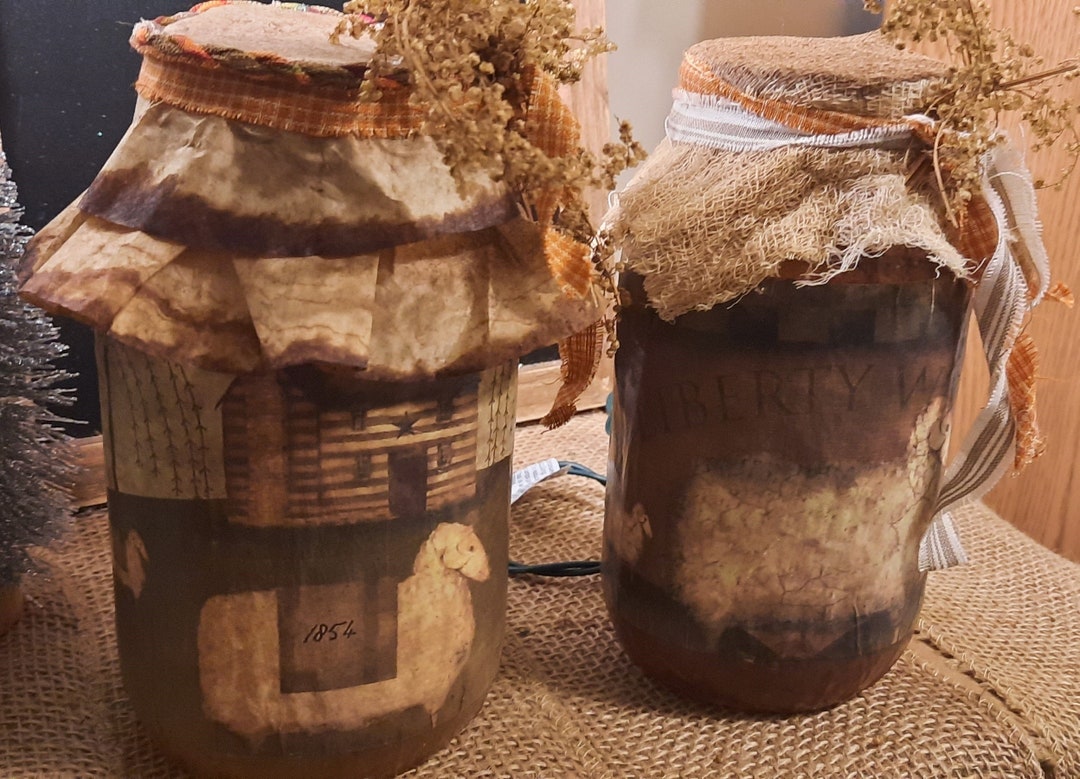 Primitive Tea Bag Stained Coffee Filter Stained Upcycled Etsy