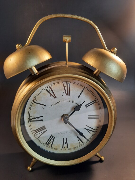 Edinburgh Clock Works Company Table Top Clock Etsy