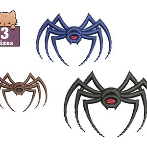 Spider Embroidery Design: Machine Embroidery File (PES Pattern)