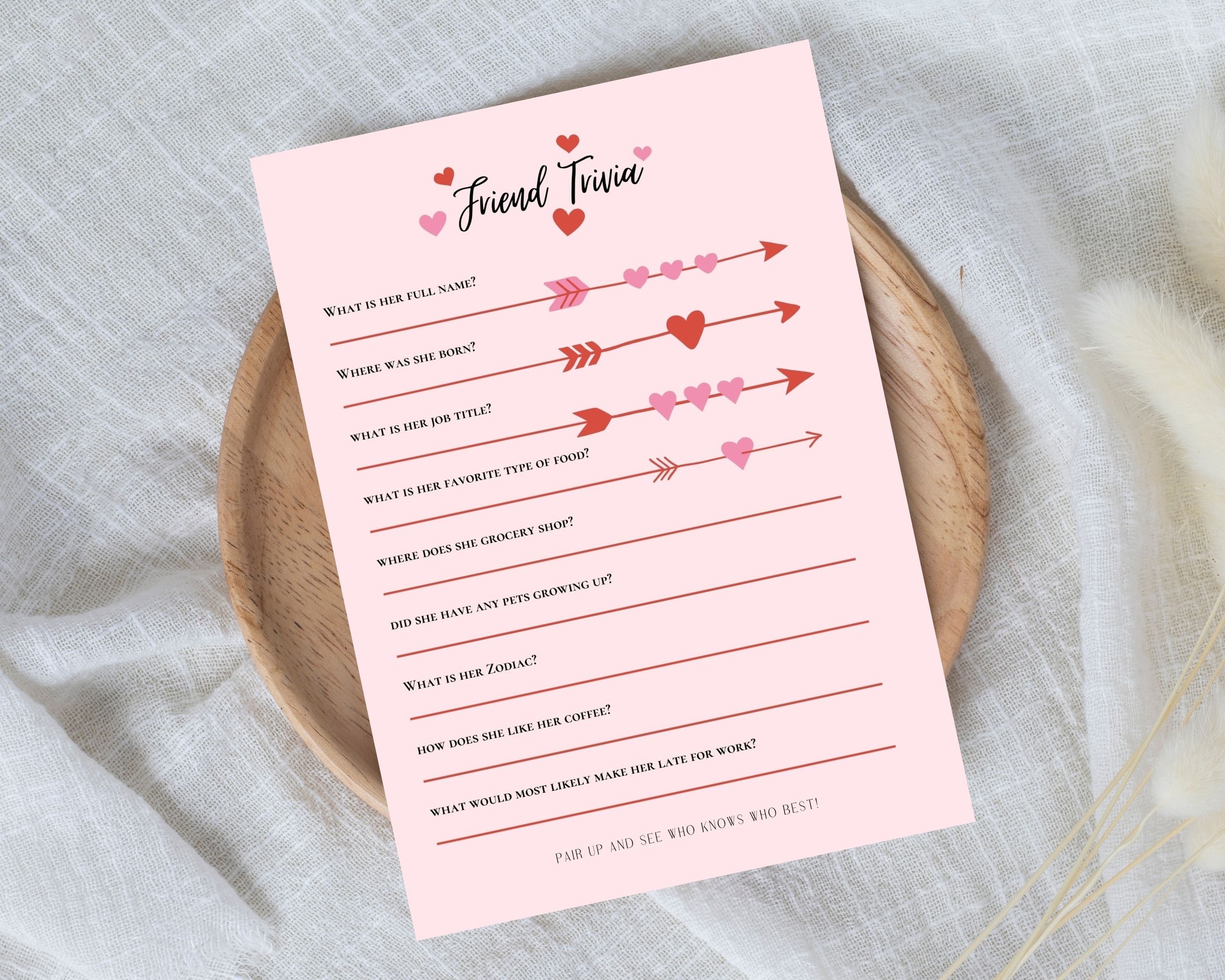 Galentine's Games Printable Valentines Day Games - Etsy