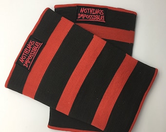 Power Sleeves Two Ply Knee or Elbow Sleeves for Bodybuilding Powerlifting Strongman Weightlifting Weight Training & CrossFit