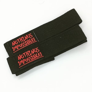 Weight Lifting Straps Bodybuilding Wrist Hand Bar 25 inch long High Quality
