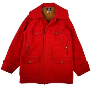 Red Woolrich Jacket - Etsy