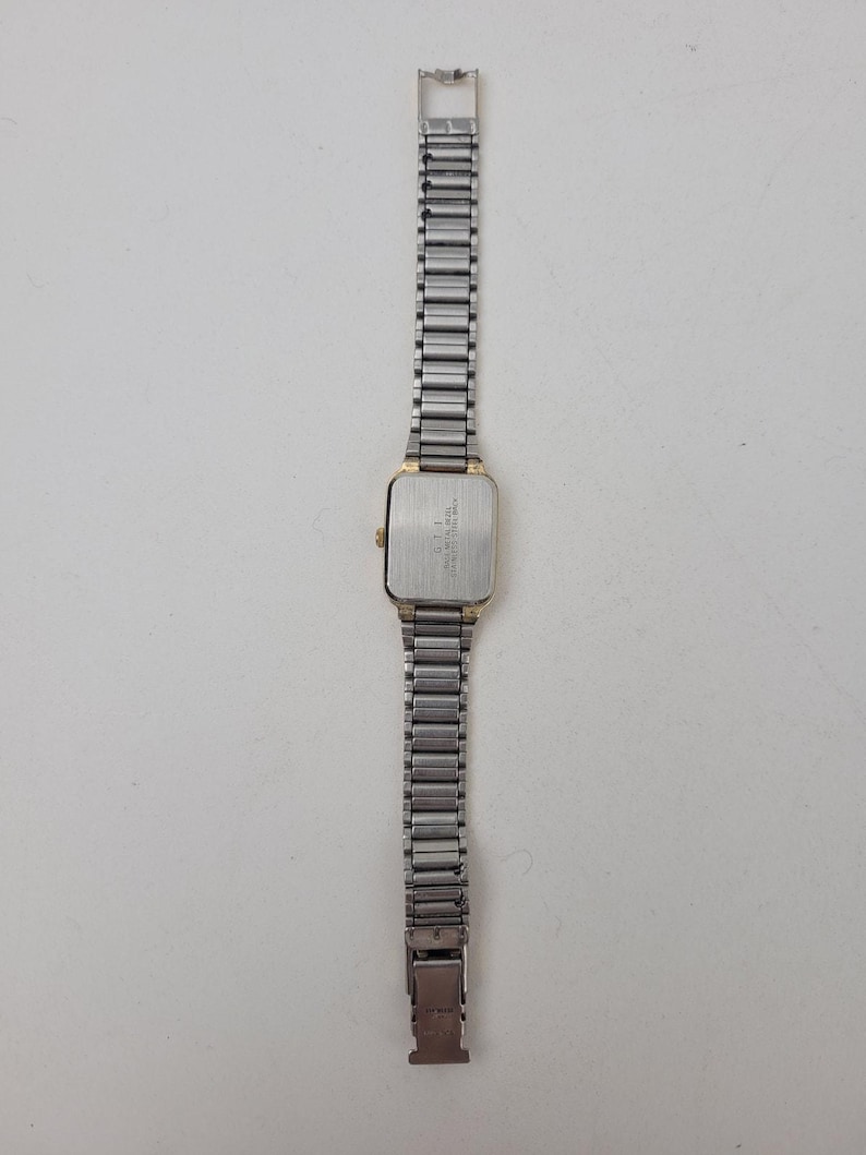 Vintage Adolfo goudkleurig quartz dameshorloge afbeelding 5