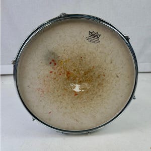 Vintage 1960s Slingerland 14" Black Diamond Pearl Snare Drum image 6