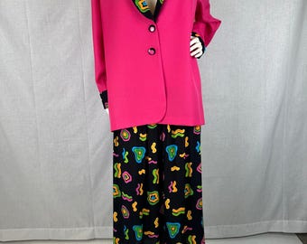 Anthony Mark Hankins 2-Piece Multicolor Matching Set NWT Women's Sz Medium