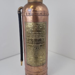 Vintage fire extinguisher - Etsy 日本