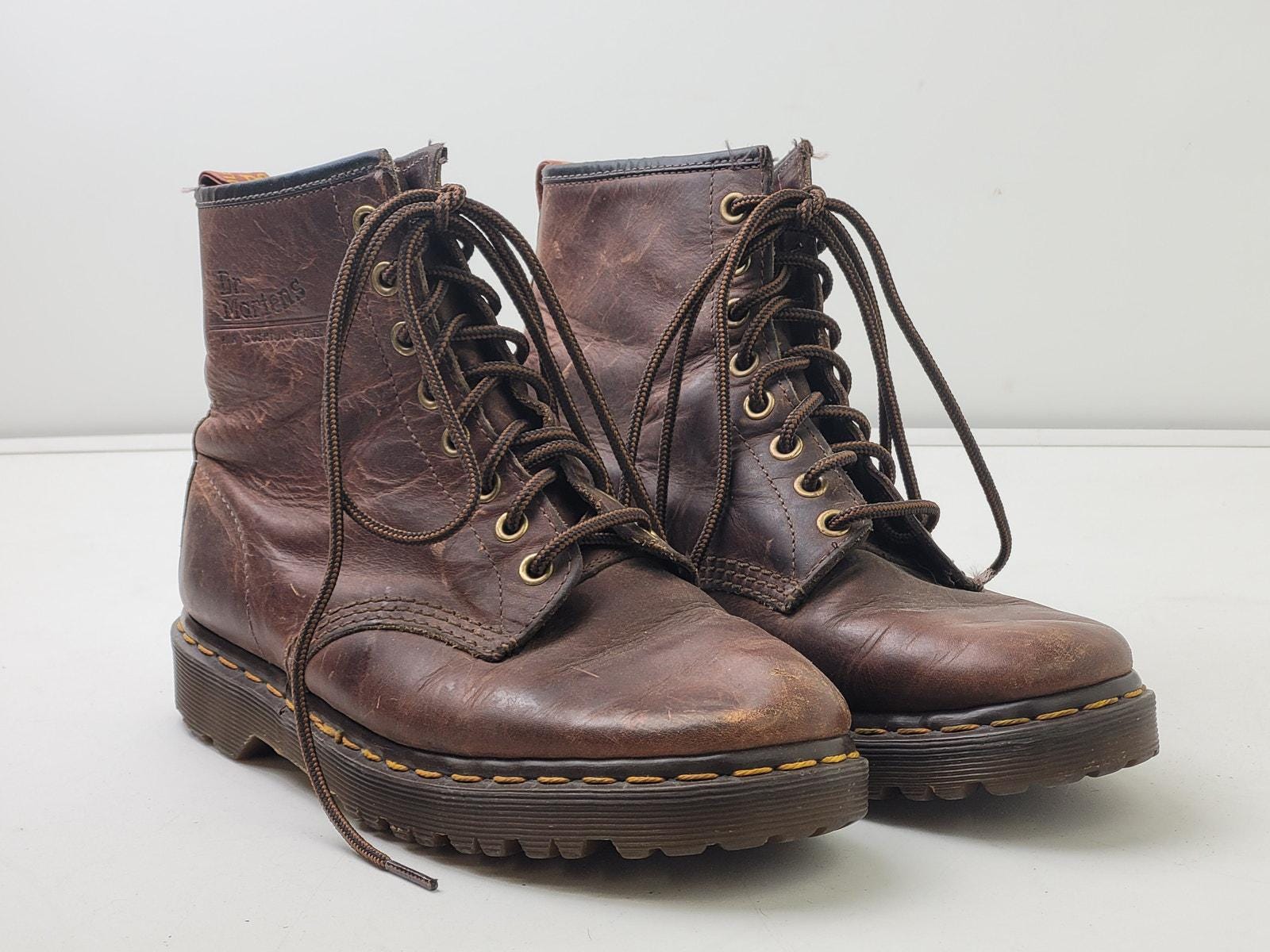 Brown dr martens - Etsy 日本