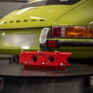 Leder Schlüsselhülle Fernbedienung Cover Schutz für Porsche Carrera 911  Schwarz