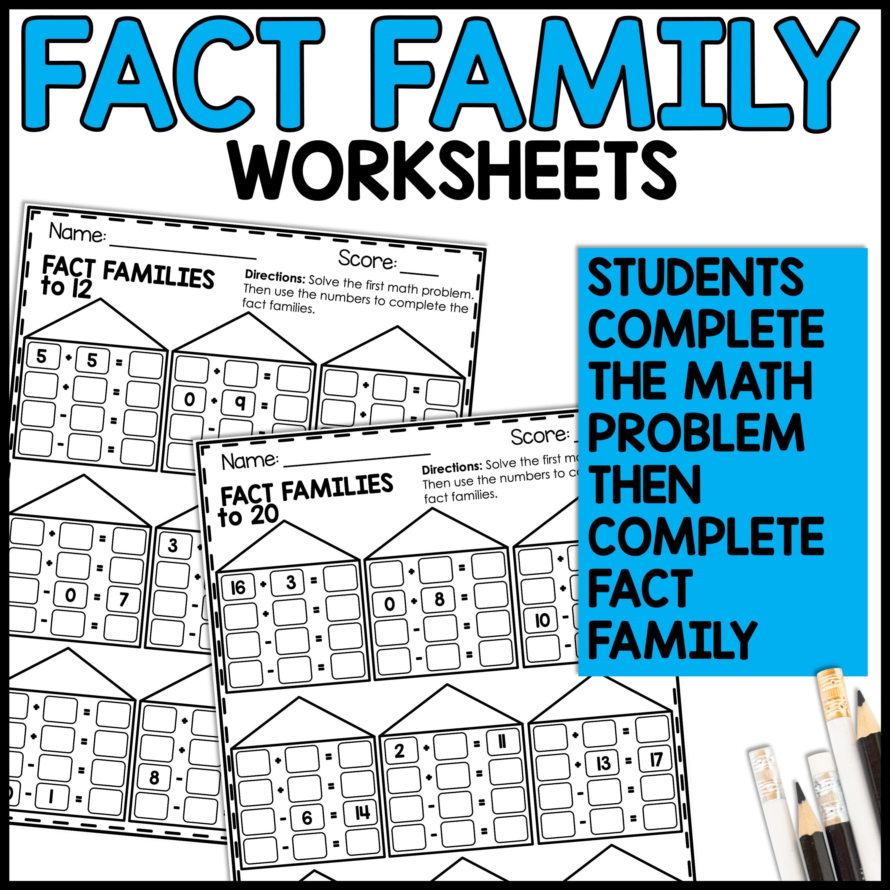 1st Grade Math Worksheets, Printable Activity Book, Homeschool ...