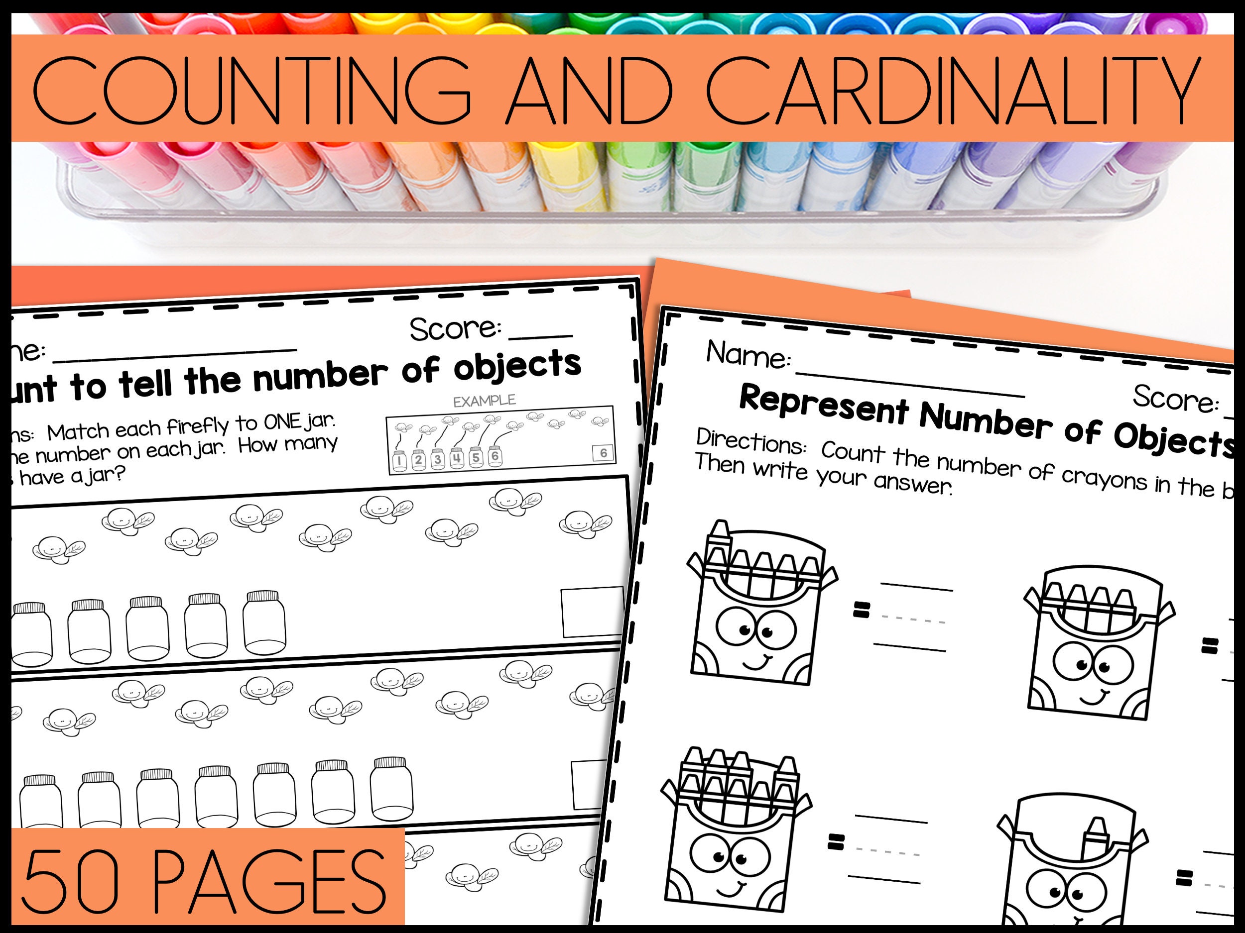 counting-and-cardinality-worksheets-kindergarten-math-etsy