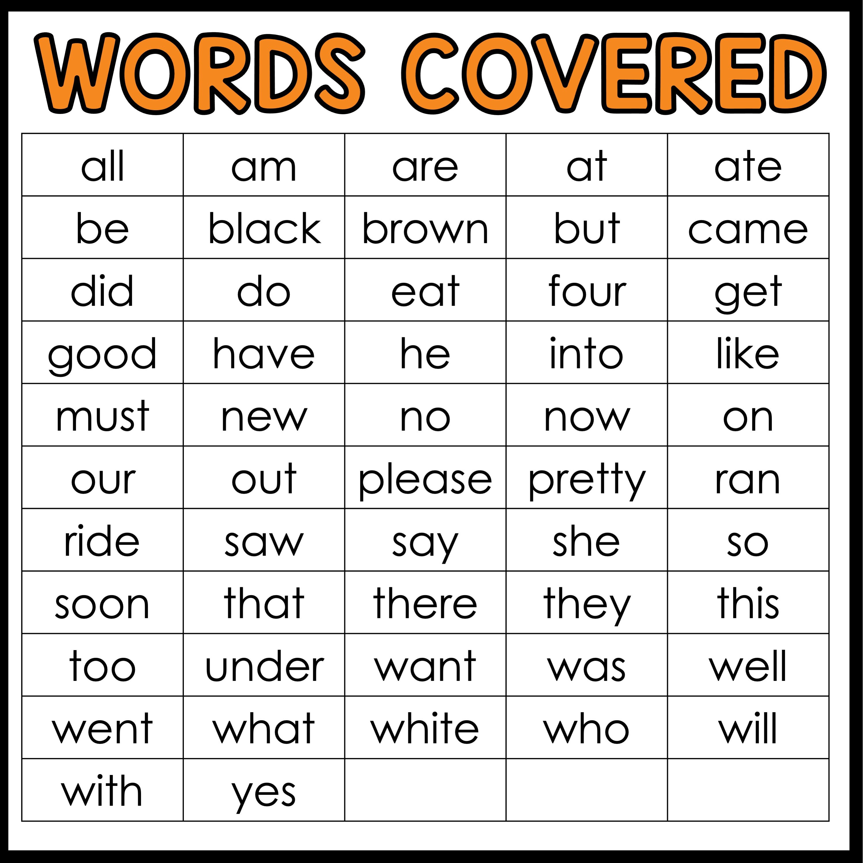 Sight Words Bingo Game Cards Kindergarten Sight Words Etsy Sight words bingo game cards kindergarten sight words etsy