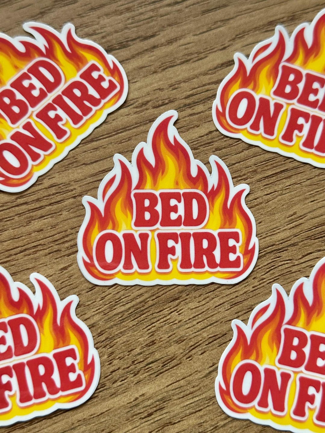 Bed on Fire Sticker | G Flip | off Campus Sticker | Kindle Decal | Fun ...