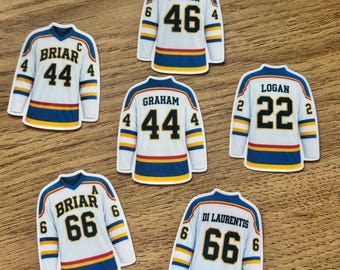 Off Campus Hockey Jersey Sticker | Garrett Graham | Dean Di Laurentis | Romance Reader | Hockey Romance Decal | Fun Kindle Sticker