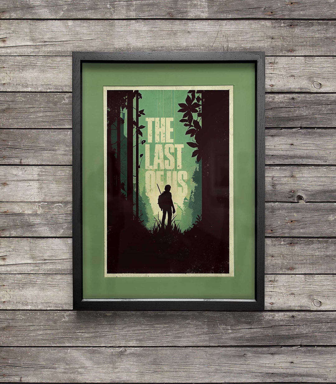 The Last of Us Minimalist Poster 2 Wall Art AI Generated - Etsy