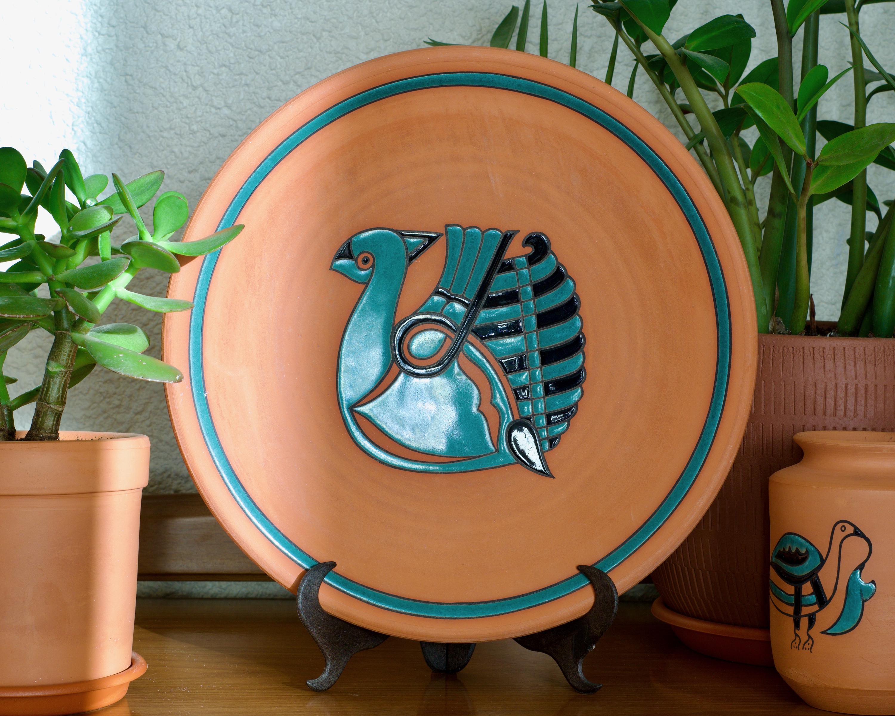 Andalusian Ceramic Plate - Etsy
