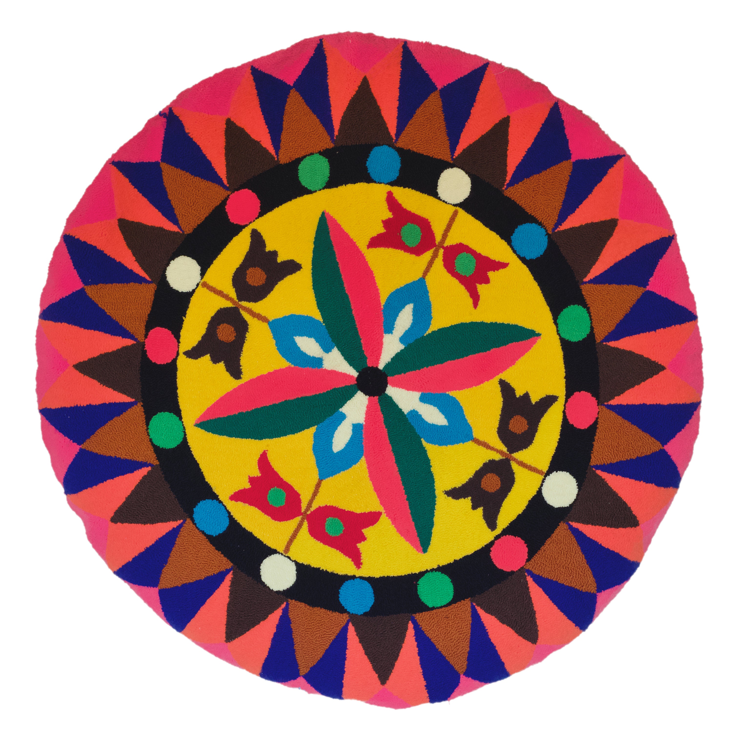 Vintage tejido a mano Wayuu Guajiro Op Art Tapiz Alfombra Arte popular del pueblo indigena Wayuu de Colombia Venezuela Etsy Espana