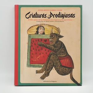 Rare Persian Magic and Astrology Book “Criaturas Prodigiosas”(in Spanish)/2020 Edition of 1921 Manuscript/Zodiac Esoteric Qajar Art Painting