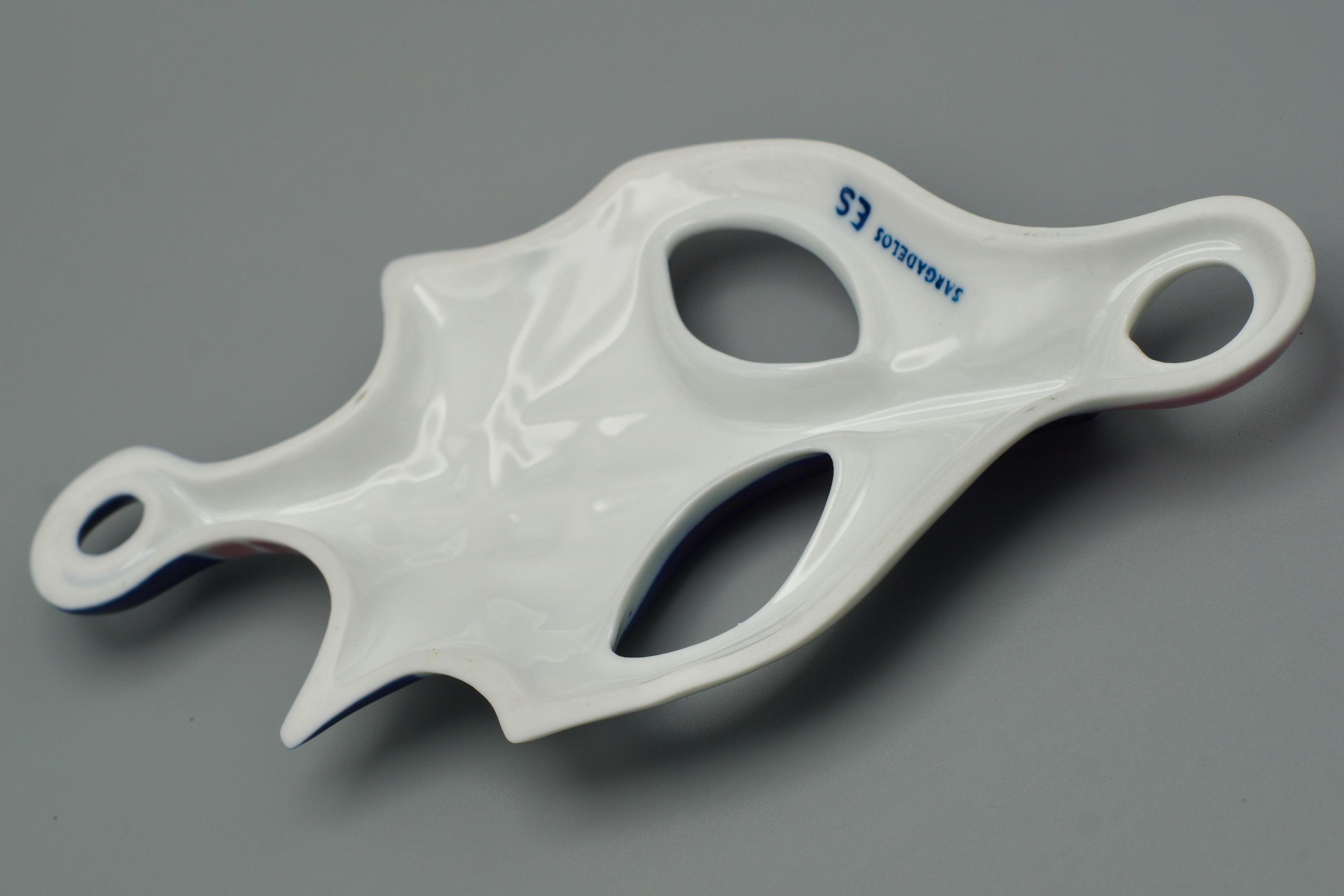 工芸品 SARGADELOS Sargadelos Ceramic Carnival Decorative Mask / Vintage