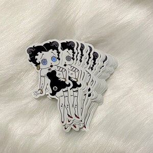 Evil Betty Boop Witchy Demonic Occult Devil Sticker - Etsy